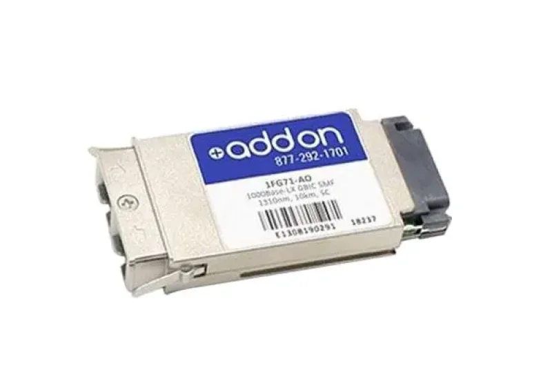 1FG71AO - Addonics 1Gbps 1000Base-LX Single-mode Fiber 10km 1310nm GBIC Transceiver Module
