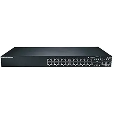 1JWM5 - Dell PowerConnect 8164F 48 x Ports 10 Gigabit SFP+ + 2 x Ports 40 Gigabit QSFP+ Layer 3 Managed Rack-Mountable Switch