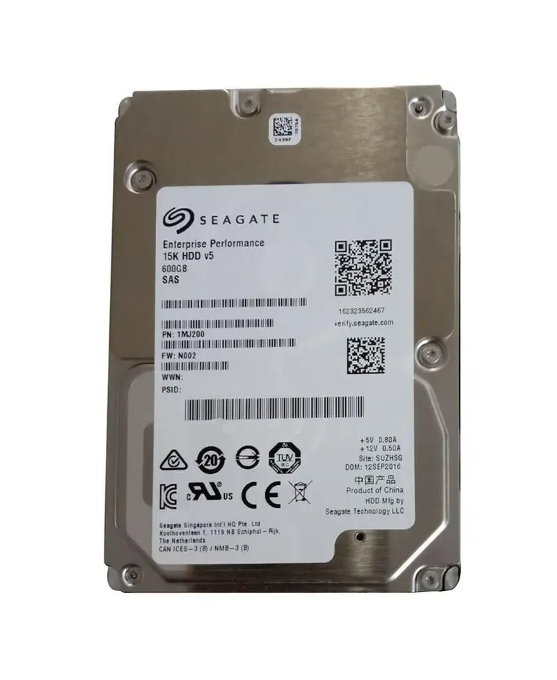 1MJ200-004 - Seagate Performance 15K.5 600GB 15000RPM SAS 12Gb/s 128MB Cache (512n) 2.5-inch Enterprise Hard Drive