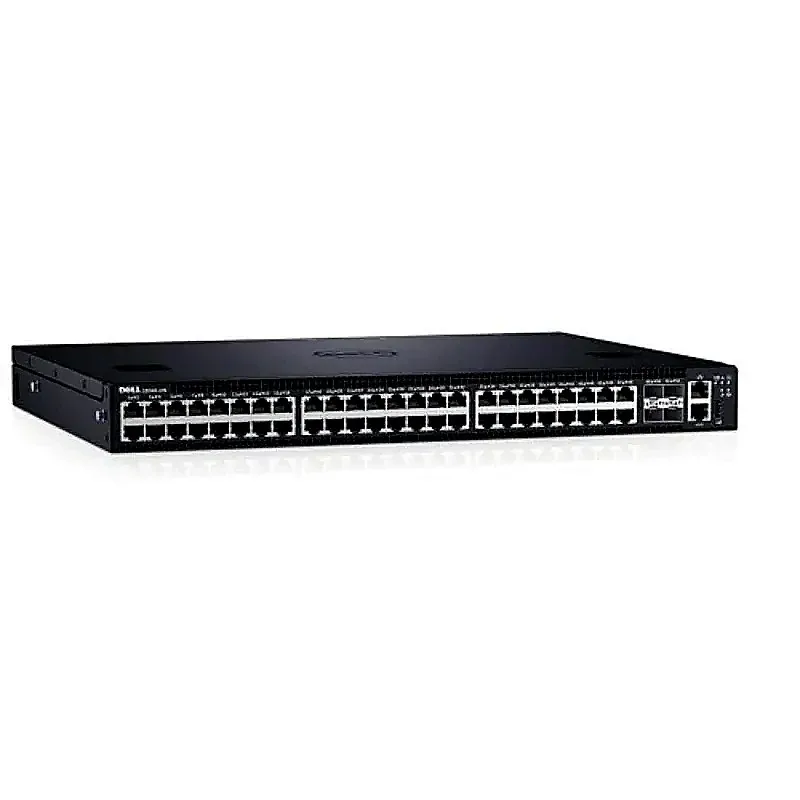 Dell 1T144 Dell 01T144 / 1T144 PowerConnect 3048 48xPorts 10/100Base-TX + 2x10/100/1000Base-T + 2xSFP Ports Layer3 Managed 1U Fast Ethernet Switch. In Stock