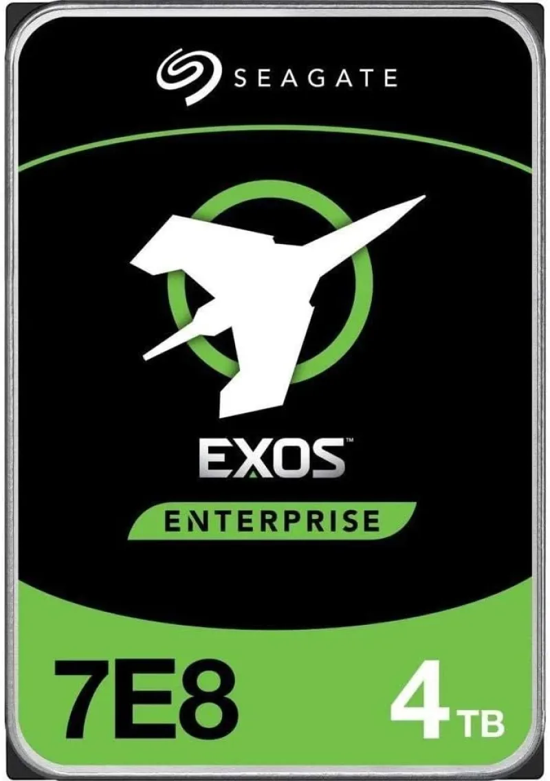 Seagate 1V4107-156 Exos 7E8 Series 4TB 7200RPM SATA 6Gb/s 128MB Cache (512n) 3.5-Inch Enterprise Hard Drive. In Stock