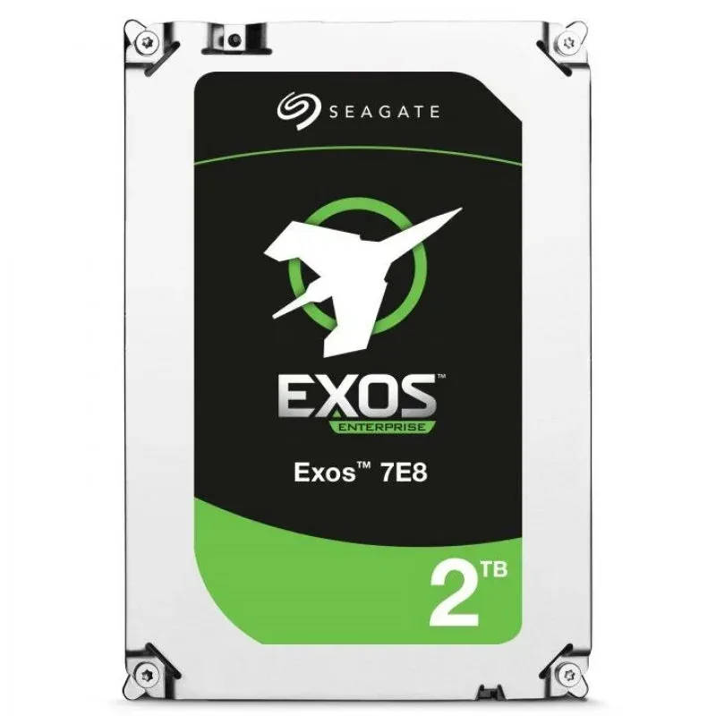 Seagate 1V4204-004 Exos 7E8 Series 2TB 7200RPM SAS 12Gb/s 128MB Cache (512n) 3.5-Inch Enterprise Hard Drive. In Stock