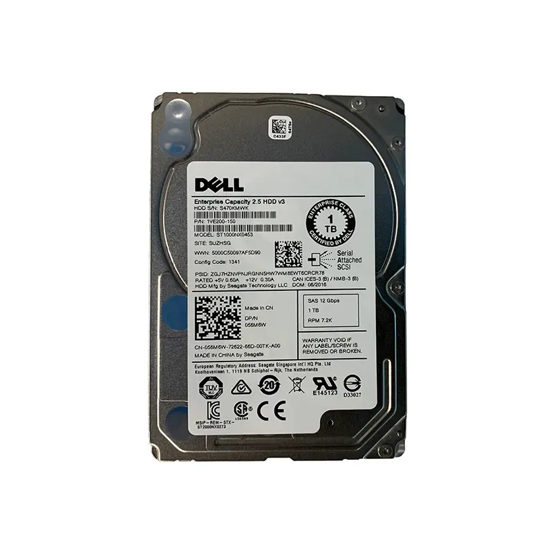 1VE200-150 - Seagate Capacity V.3 1TB 7200RPM SAS 12Gb/s 128MB Cache 2.5-inch Enterprise Hard Drive