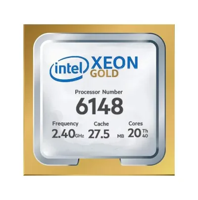 1XM59AA - HP Intel Xeon Gold 20 Core 6148 2.40GHz 14NM 150W Server Processor Upgrade