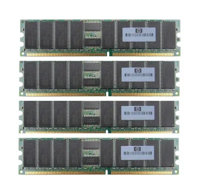 202173-S21 - HP 8GB Kit (4X2GB) DDR-200 MHz ECC Registered CL2 180-Pin DIMM Memory