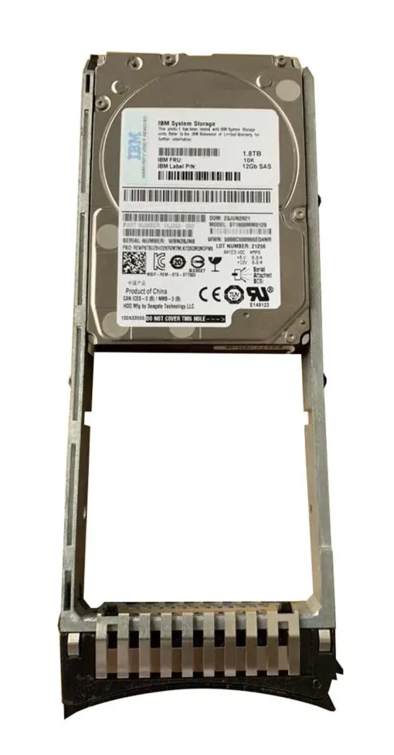 2076-3544 - IBM 1.8TB 10000RPM SAS 12Gb/s 2.5-inch Hard Drive