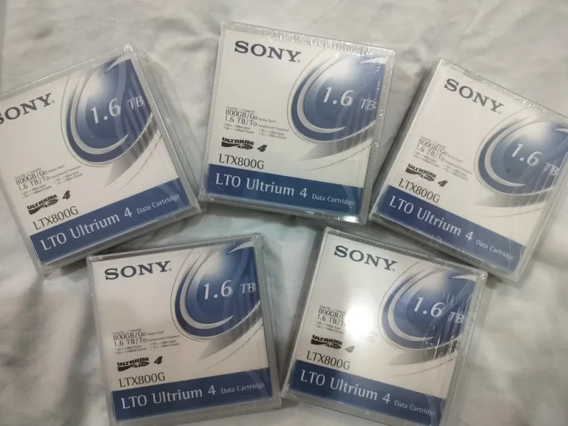 Sony 20LTX800G/BC 20LTX800G/BC LTO Ultrium 4 Data Cartridge with Barcode Labeling - LTO Ultrium - LTO-4 - 800 GB (Native) / 1.60 TB (Compressed)