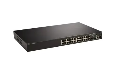 210-19768 - Dell PowerConnect 3524 24-Ports 10/100Base-T Managed Stackable Ethernet Switch Rack-mountable with 2 x Gigabit Ports and 2 x SFP Ports Shared