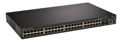 210-19769 - Dell PowerConnect 3548 48-Ports 10/100Base-T Managed Stackable Ethernet Switch Rack-mountable with 2 x Gigabit Ports and 2 x SFP Ports Shared