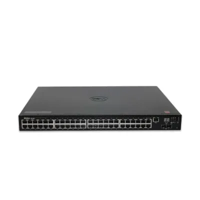 210-ABNY - Dell Networking N2048P 48 x Ports 10/100/1000Base-TX PoE+ + 2 x Ports 10GBase-X SFP+ Rack-Mountable 1U Layer 3 Managed Gigabit Ethernet Switch