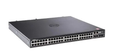 210-ABOH - Dell Networking N3048P 48 x Ports 10/100/1000Base-T PoE+ + 2 x Ports SFP+ 2 x Ports 1000Base-T Combo Gigabit Ethernet Rack-Mountable 1U Layer 3 Managed Network Switch