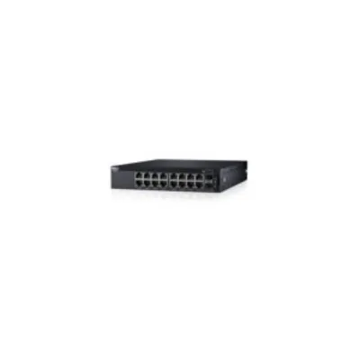 210-ADPK - Dell PowerConnect X1018P 16 x Ports 10/100/1000Base-T PoE + 2 x Ports Gigabit SFP Rack-Mountable 1U Layer 2 Managed Gigabit Ethernet Network Switch