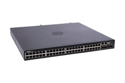 210-AIMP - Dell PowerConnect S3100 Series S3148P 48 x Ports 10/100/1000Base-T PoE+ + 2 x Ports 10 Gigabit SFP+ + 2 x Ports Gigabit Combo SFP Rack-Mountable 1U Layer 3 Managed Gigabit Ethernet Network Switch