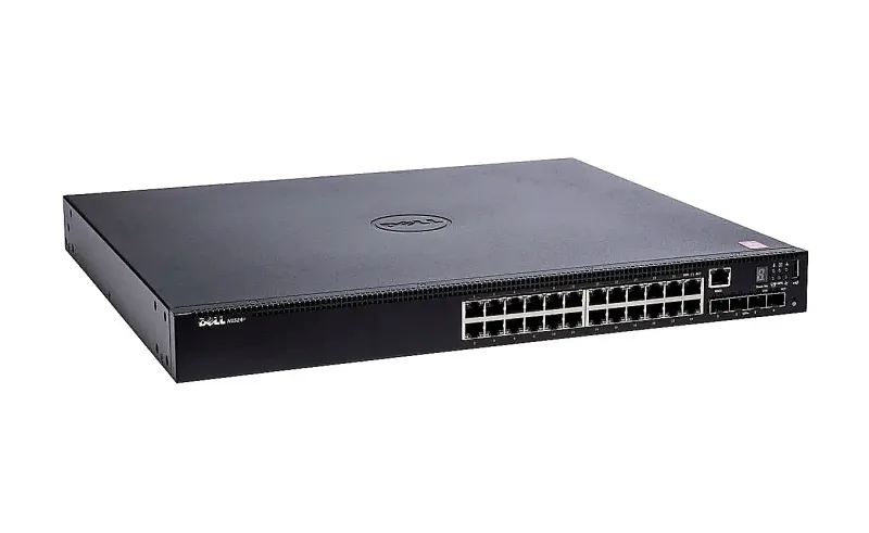 Dell 210-ASMY 24-Ports 10/100/1000Base-T RJ-45 Gigabit Ethernet Managed Network Switch