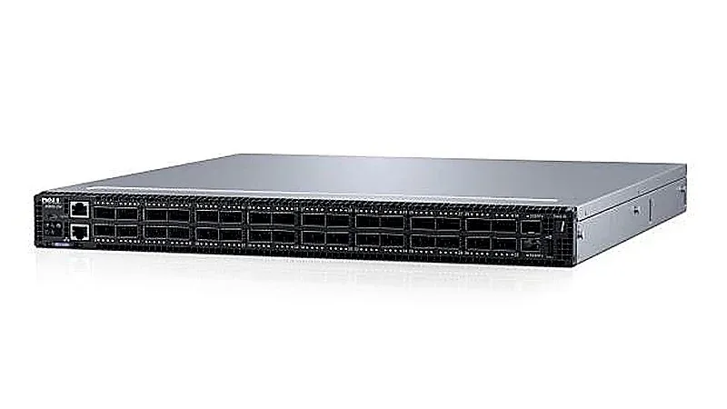 Dell 210-AWZE Z9100-ON 32-Ports QSFP28 100GBase-X + 2-Ports SFP+ Layer 3 Managed 1U Rack-mountable Gigabit Ethernet Network Switch with 2 X Psu