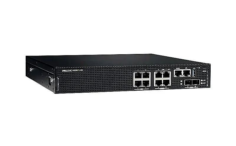 Dell 210-AWZO 4-Ports PoE+ 5GBase-T RJ-45 5GbE 4-Ports PoE+ 10/100/1000Base-T RJ-45 2-Ports 10GBase-X SFP+ Layer 3 Managed 1U Rack-mountable Network Switch. In Stock