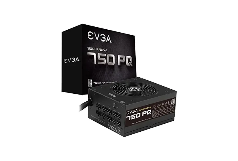 210-PQ-0750-X1 - EVGA SuperNOVA 750 PQ 750-Watts ATX12V/EPS12V 94% Efficiency 80 plus Platinum Power Supply