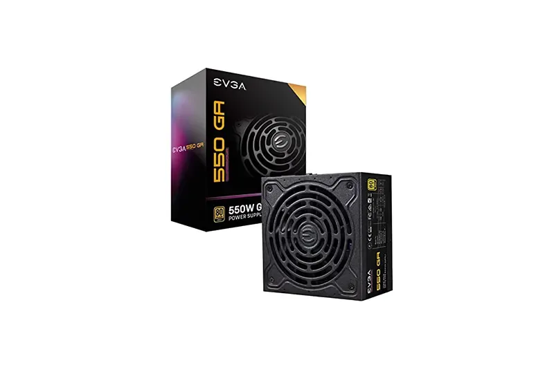 220-GA-0550-X1 - EVGA SuperNOVA 550 GA 550W 80 Plus Gold Power Supply