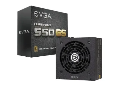 220-GS-0550-V1 - EVGA SuperNOVA 550 GS 550-W Continuous Power, ECO Mode Fully Modular NVIDIA SLI and Crossfire Ready 80+ Power Supply (Gold)