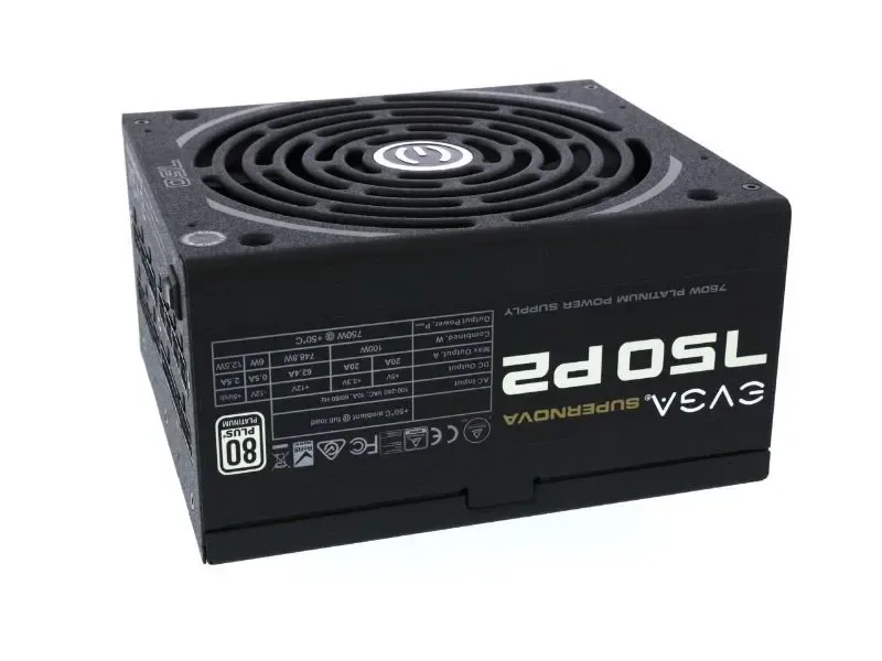 220-P2-0750-X1 - EVGA SuperNOVA 750 P2 750-Watts 12V 62.4A 80 Plus Platinum Power Supply