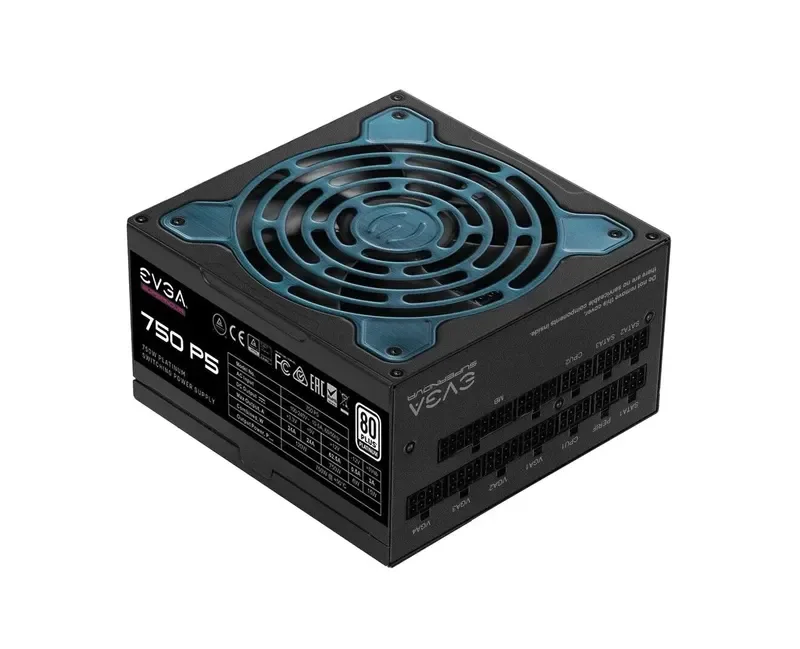 220-P5-0750-X1 - EVGA SuperNOVA 750 P5 750-Watts 120V-230V AC ATX 80 Plus Platinum Fully Modular Power Supply