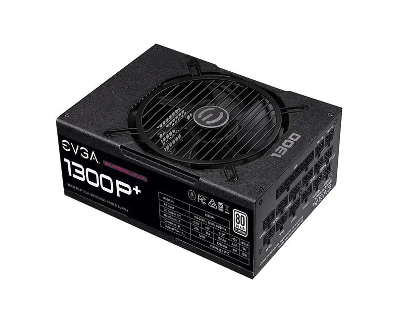 220-PP-1300-X1 - EVGA SuperNOVA 1300P+ 1300-Watts ATX 12V 80 Plus Platinum Fully Modular Power Supply