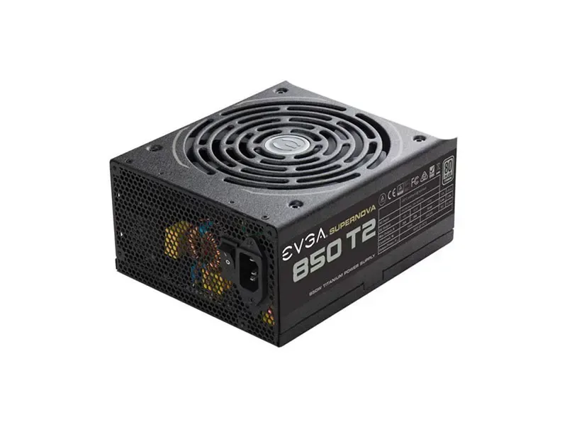220-T2-0850-X1 - EVGA SuperNOVA 850 T2 850-Watts 12V 70.8A 80 Plus Titanium Power Supply