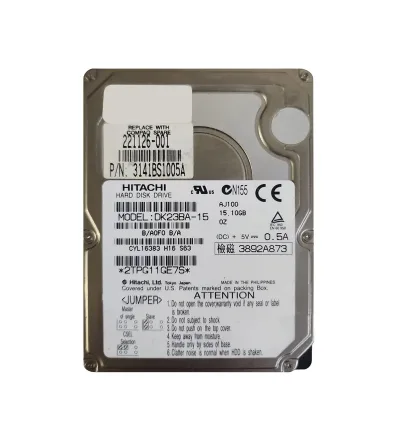 221126-001 - Compaq 15GB 2.5-inch Hard Drive