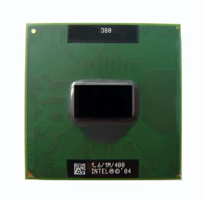 222-0968 - Dell 1.60GHz 400MHz FSB 1MB L2 Cache Socket H-PBGA479 / PPGA478 Intel Celeron M 380 1-Core Processor