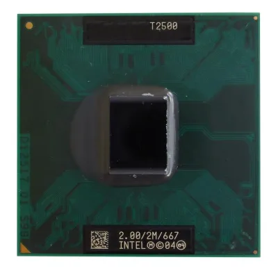 222-1263 - Dell 2.00GHz 667MHz FSB 2MB L2 Cache Socket PBGA479 / PPGA478 Intel Core Duo T2500 Dual Core Processor