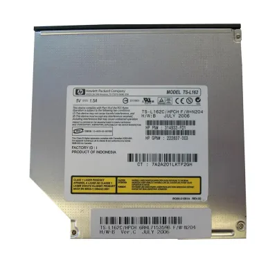 222837-003 - HP 24X Speed Slimline CD-ROM Optical Drive