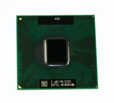 223-0792 - Dell 1.60GHz 533MHz FSB 1MB L2 Cache Socket PPGA478 Intel Celeron M 420 1-Core Processor