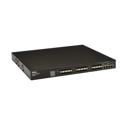 223-1439 - Dell PowerConnect 6224F 24 x Ports 10/100/1000Base-T + 4 x Ports Shared SFP Layer 3 Managed Gigabit Ethernet Network Switch