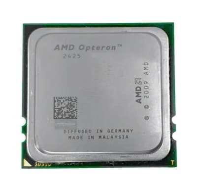 224-6932 - Dell 2.1GHz 2400MHz HTL 6MB L3 Cache Socket Fr6(1207) AMD Opteron 2425 HE 6-Core Processor