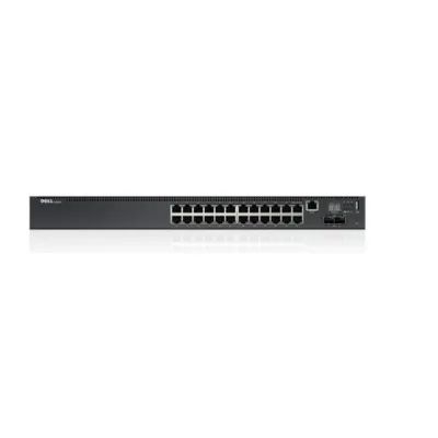 225-0847 - Dell PowerConnect 5524 24 x Ports 10/100/1000Base-T + 2 x Ports 10 Gigabit Ethernet SFP+ Layer 3 Managed Gigabit Ethernet Network Switch