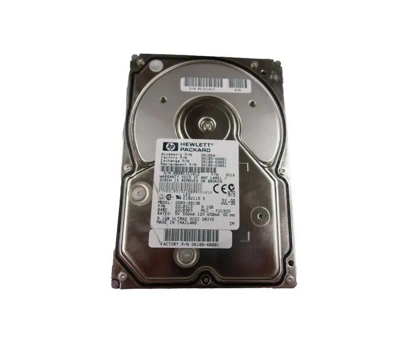22L0303 - IBM 9GB 7200RPM Ultra Wide SCSI 3.5-inch Hard Drive