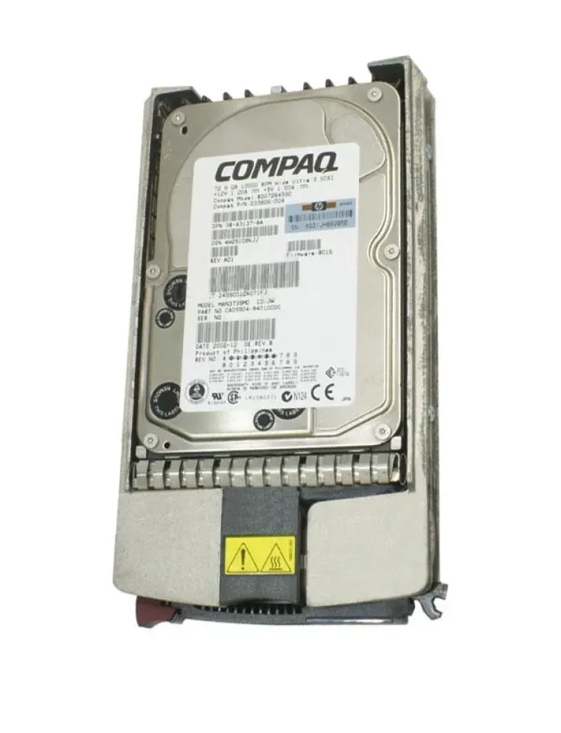 233914-002 - Compaq 73GB 10000RPM Ultra 160 SCSI 3.5-inch Hard Drive