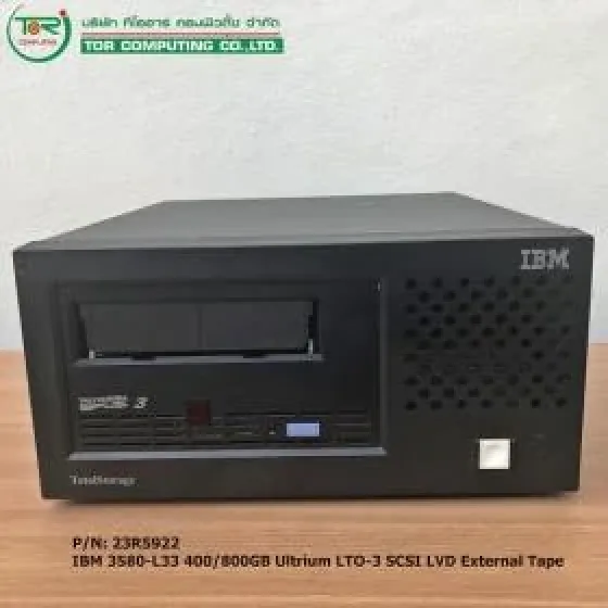 23R5919 - IBM 400/800GB Ultium Lto-3 SCSI Lvd External 3580-l33