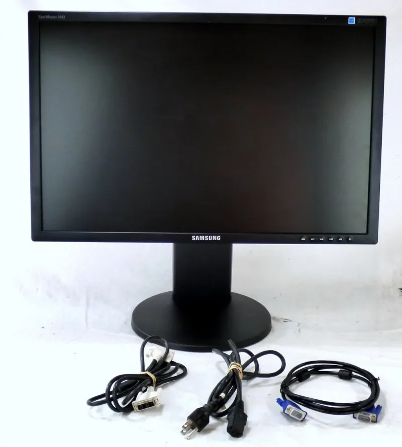 2443BW - Samsung SyncMaster 2443BW 24-inch 1920 x 1200 at 60Hz DVI / VGA / USB TFT Active Matrix LCD Monitor