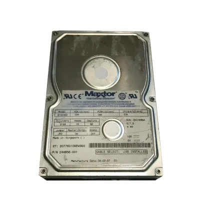 244656-001 - Compaq 1GB 5200RPM ATA-33 3.5-inch Hard Drive
