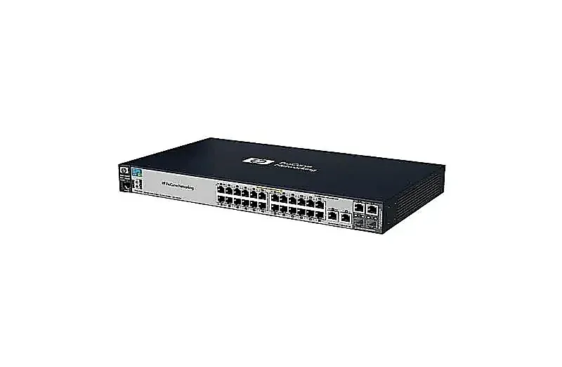 HP 2520-24-POE Pro Curve 24 x Ports 10/100Base-T + 2 x combo Gigabit SFP Layer 2 Managed Rackmountable Fast Ethernet Network Switch. In Stock