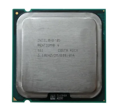 2527855R - Gateway 3.60GHz 800MHz FSB 2MB L2 Cache Socket LGA775 Intel Pentium 4 661 1-Core Processor