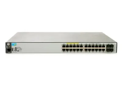 2530-24G - HP Aruba PoE+ 24 x Ports 10/100/1000Base-T + 4 x SFP Layer-2 Managed Gigabit Ethernet Network Switch