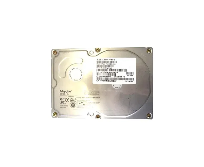 253454-001 - HP 40GB 7200RPM IDE Ultra ATA-100 non Hot-Pluggable 3.5-inch Hard Drive