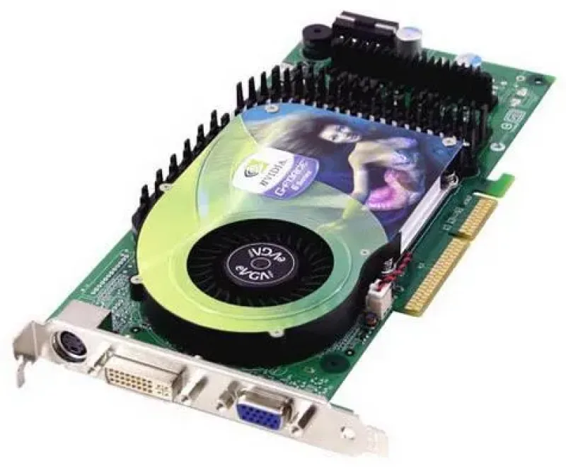 256-A8-N344-BX - EVGA e-GeForce 6800 GT 256MB 256-Bit GDDR3 DVI/ D-Sub/ S-Video Out AGP 4X/8X Video Graphics Card