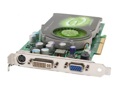 256-A8-N505 - EVGA Nvidia GeForce 7800 GS 256MB GDDR3 256-Bit AGP 4X/8X DVI/ S-Video Out Video Graphics Card