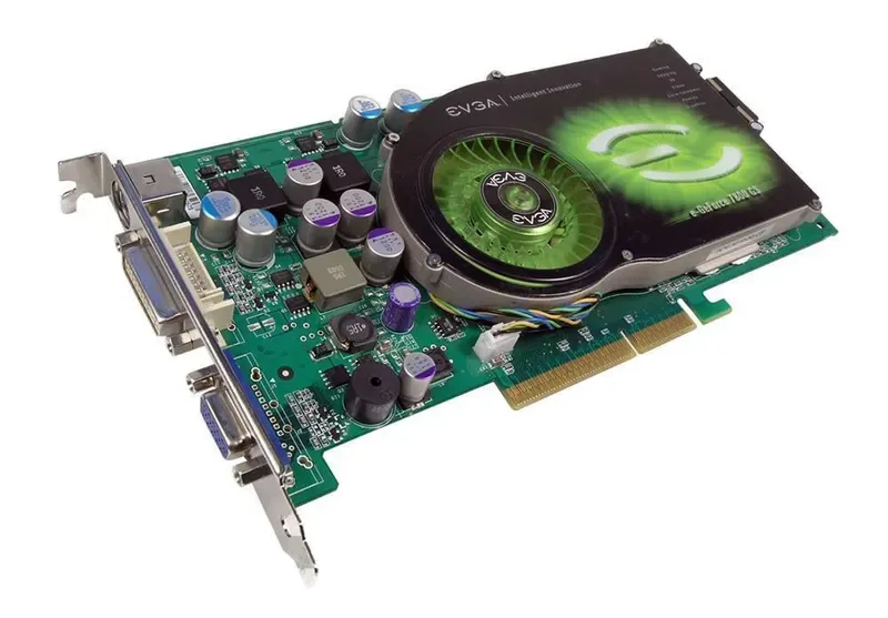 256-A8-N505-FX - EVGA GeForce 7800GS 256MB GDDR3 256-Bit D-Sub/ DVI/ S-Video Out AGP 4X/8X Video Graphics Card