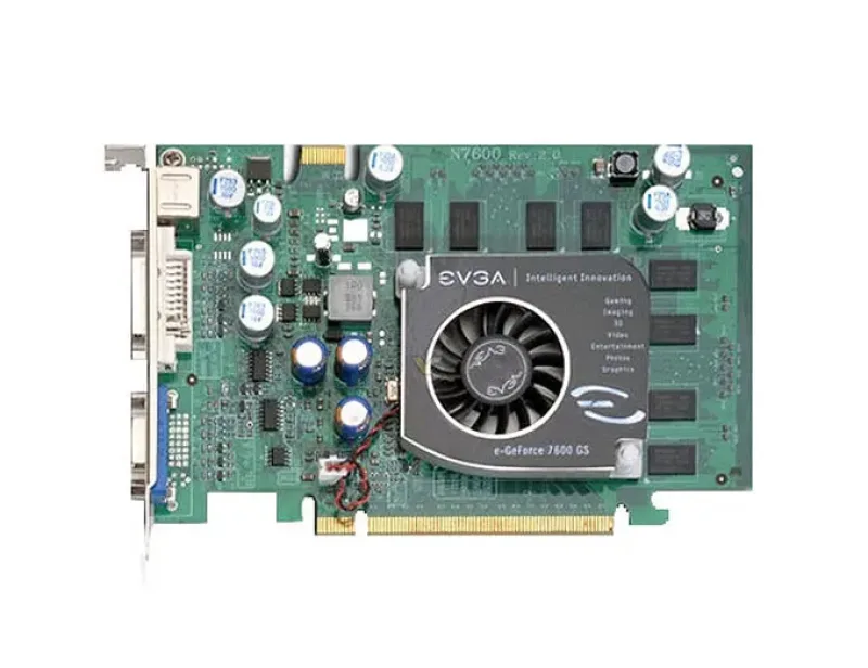 256-A8-N542-KR - EVGA GeForce 7600GS 256MB 128-Bit GDDR2 AGP 4X/8X Video Graphics Card