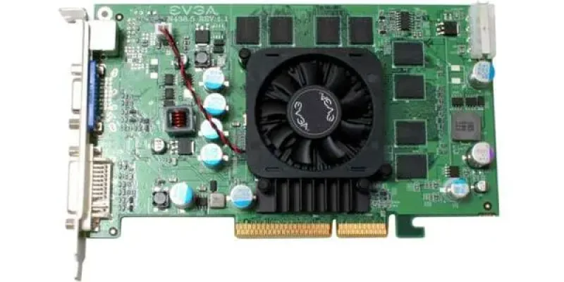 256-A8-N542-TR - EVGA GeForce 7600GS 256MB 128-Bit GDDR2 AGP 4X/8X Video Graphics Card