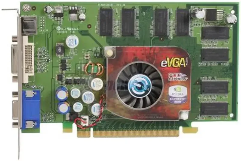 256-P2-N363-FX - EVGA GeForce 6600LE 256MB 128-Bit DDR PCI Express DVI-I/ VGA/ TV-Out Video Graphics Card